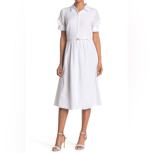 White Tommy Hilfiger women’s dress sz 10