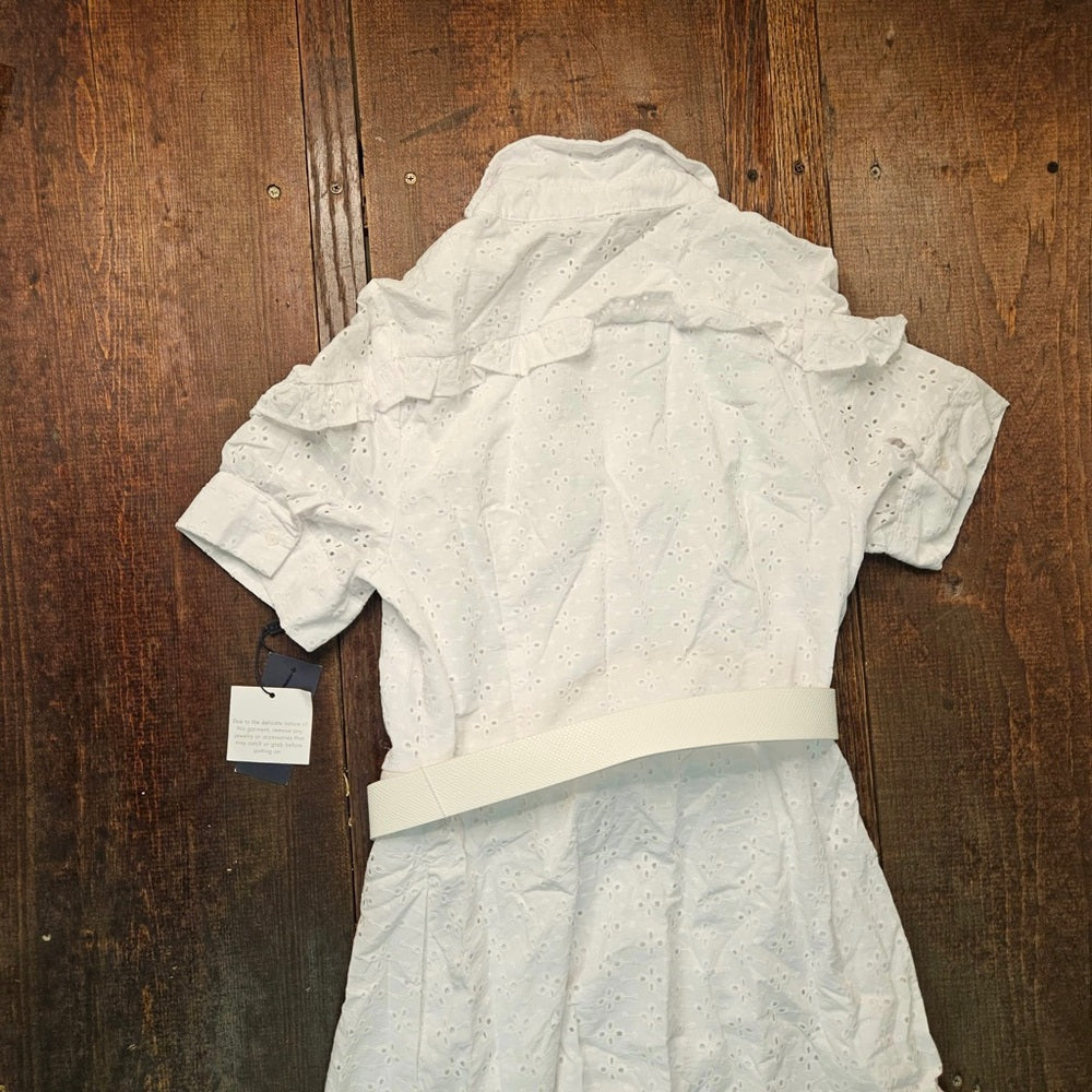White Tommy Hilfiger women’s dress sz 10