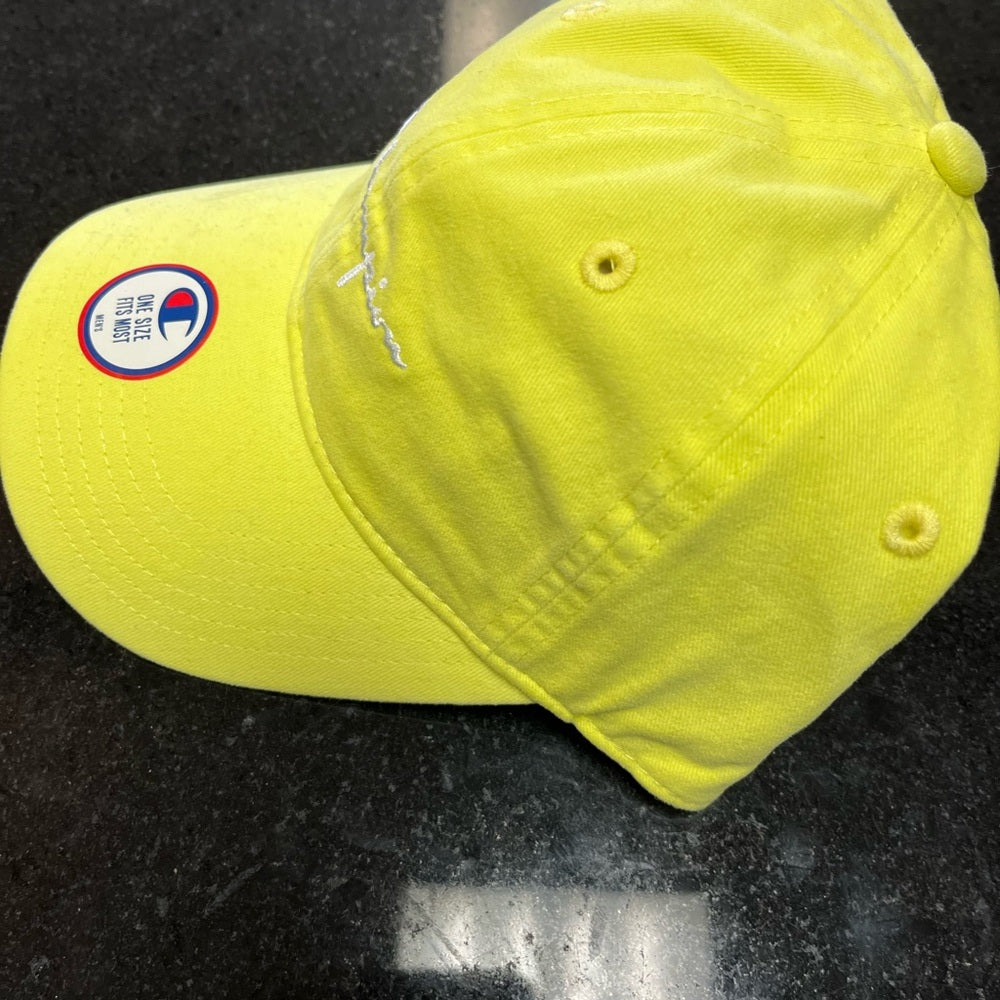 Champion dad cap one size fits all yellow