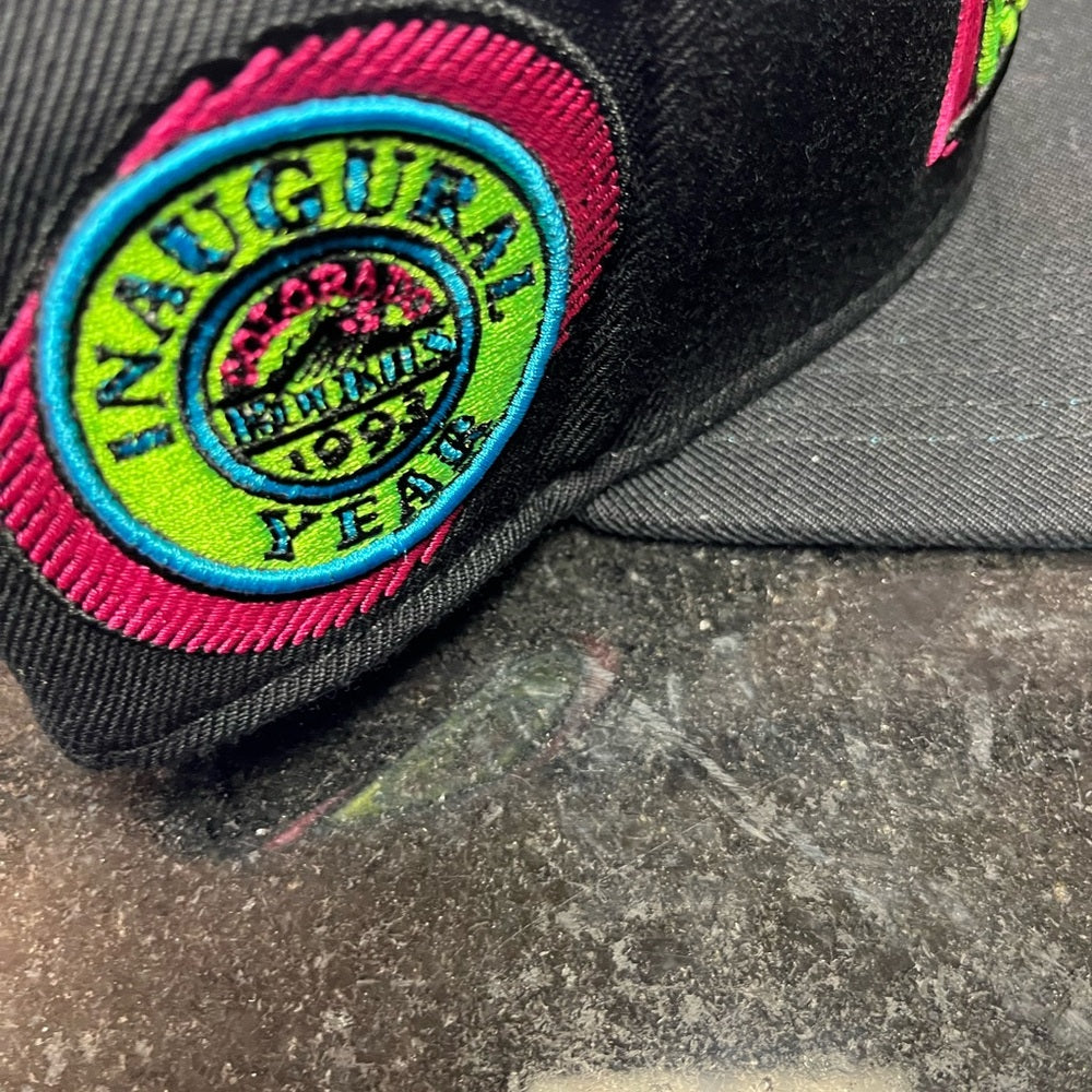 Colorado Rockies Pro Standard MLB BlackLight Snapback Hat