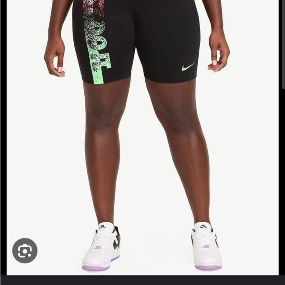 Sz small Nike just do it tights black