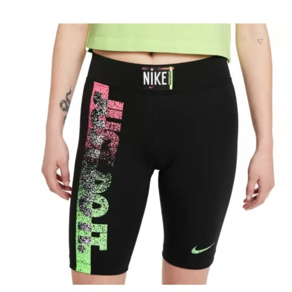 Sz small Nike just do it tights black