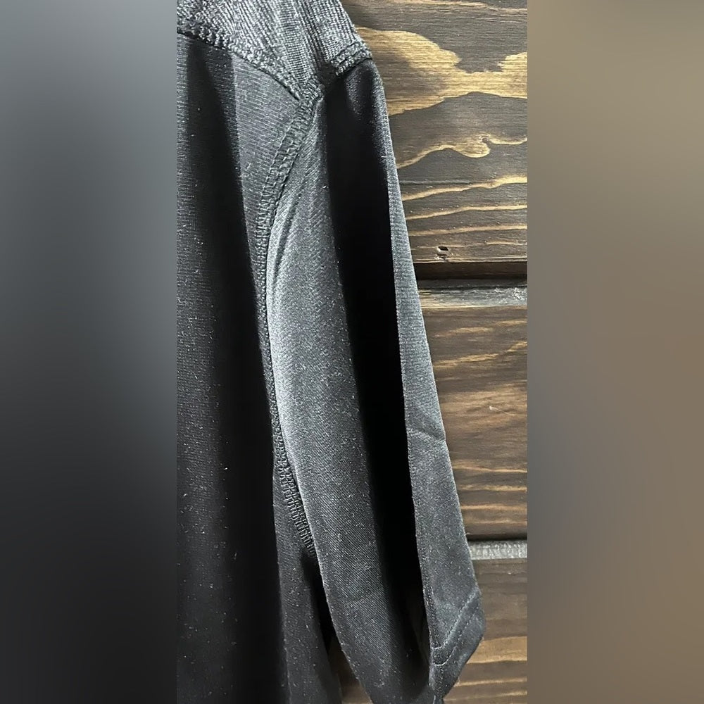 Eddie Bauer Men’s Knit Active Tee Size XL Color Black/Gray