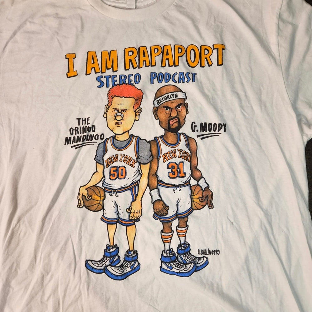 Sz various white graphic tee