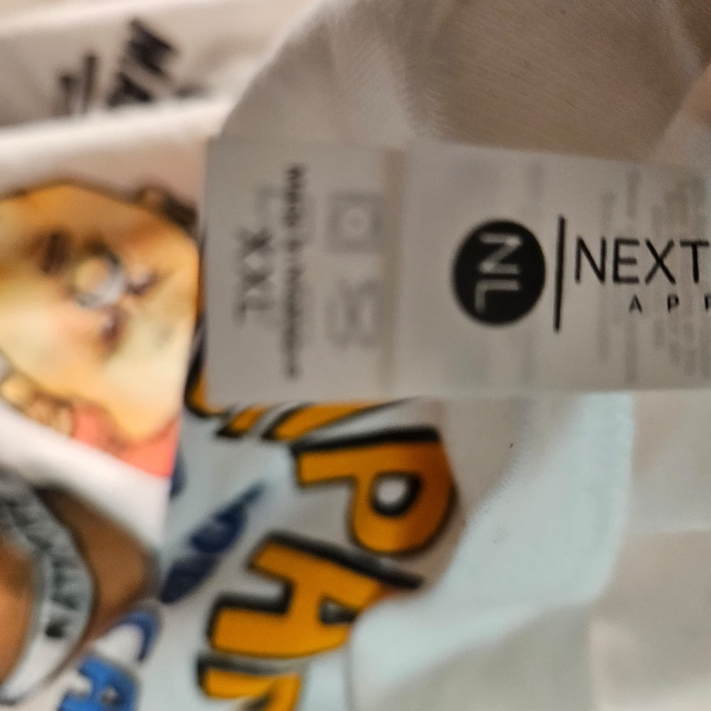 Sz various white graphic tee