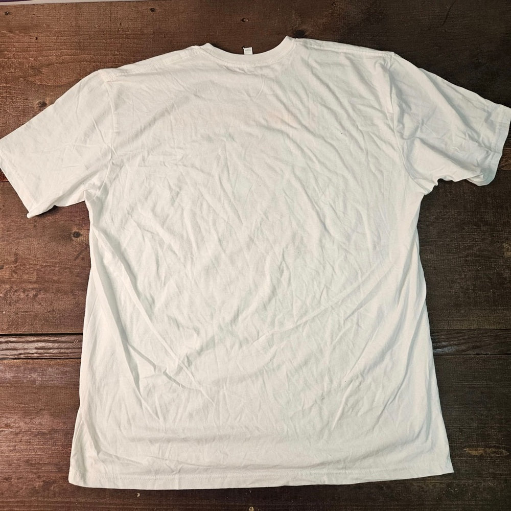 Sz various white graphic tee