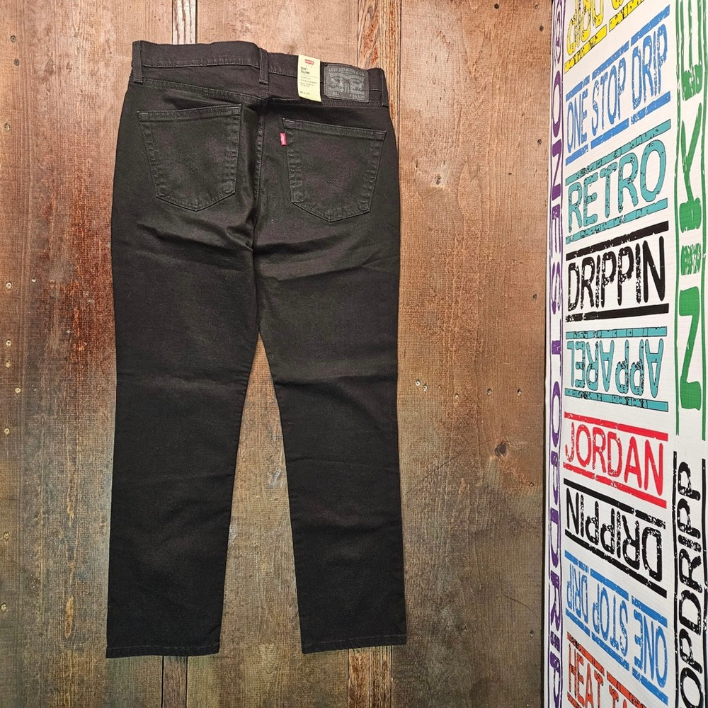 Sz 36x30 Levi black jean pants