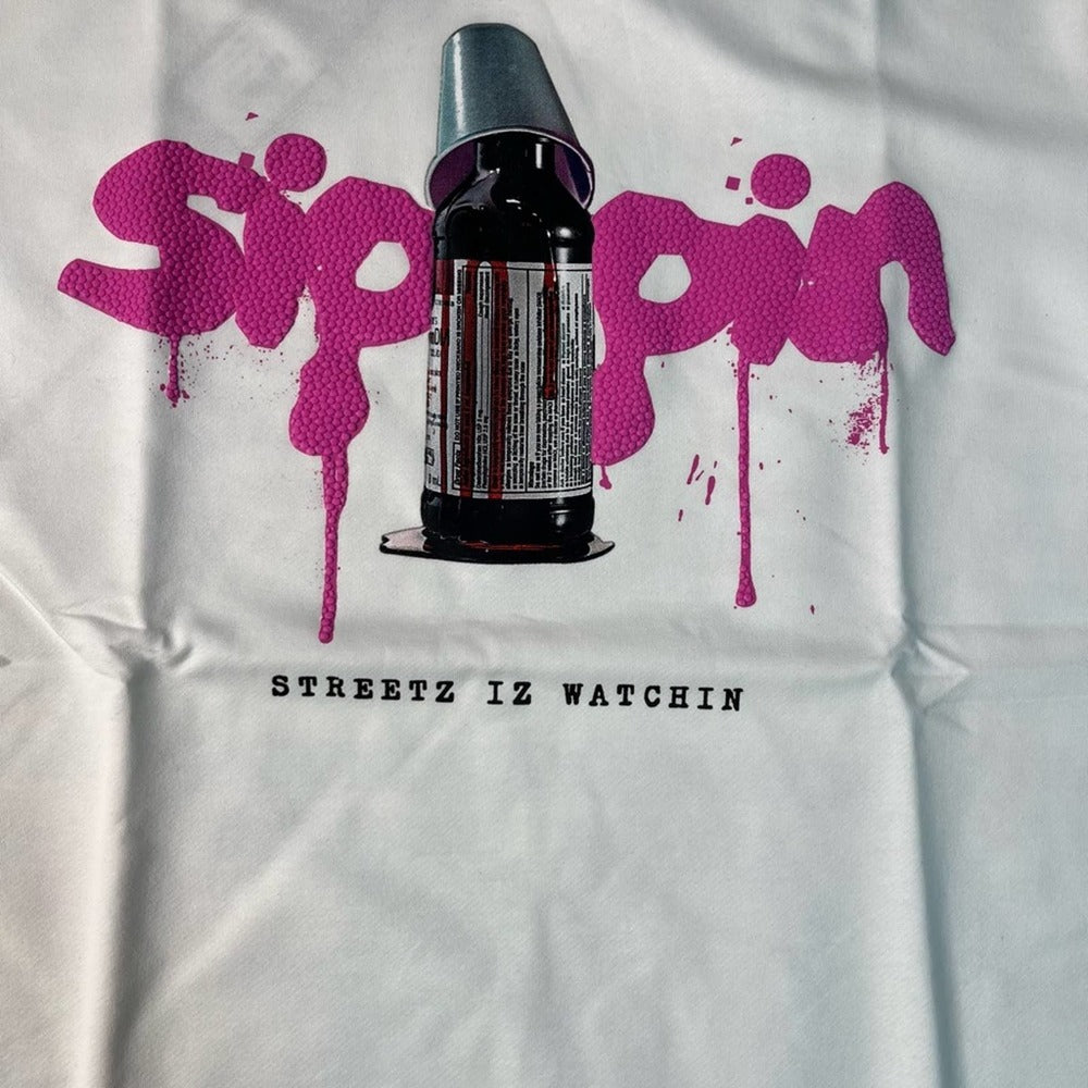 Sippin graphic tee sz various