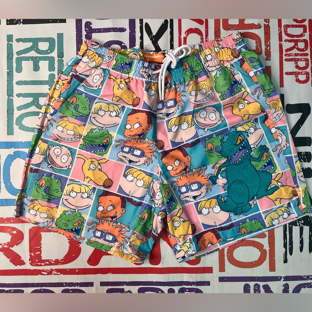 Rug Rats muti colors graphic shorts sz various