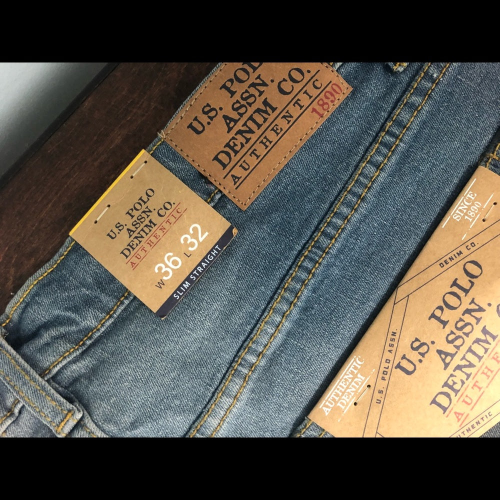 - Polo Assassin Denim Jeans Sz 32x32