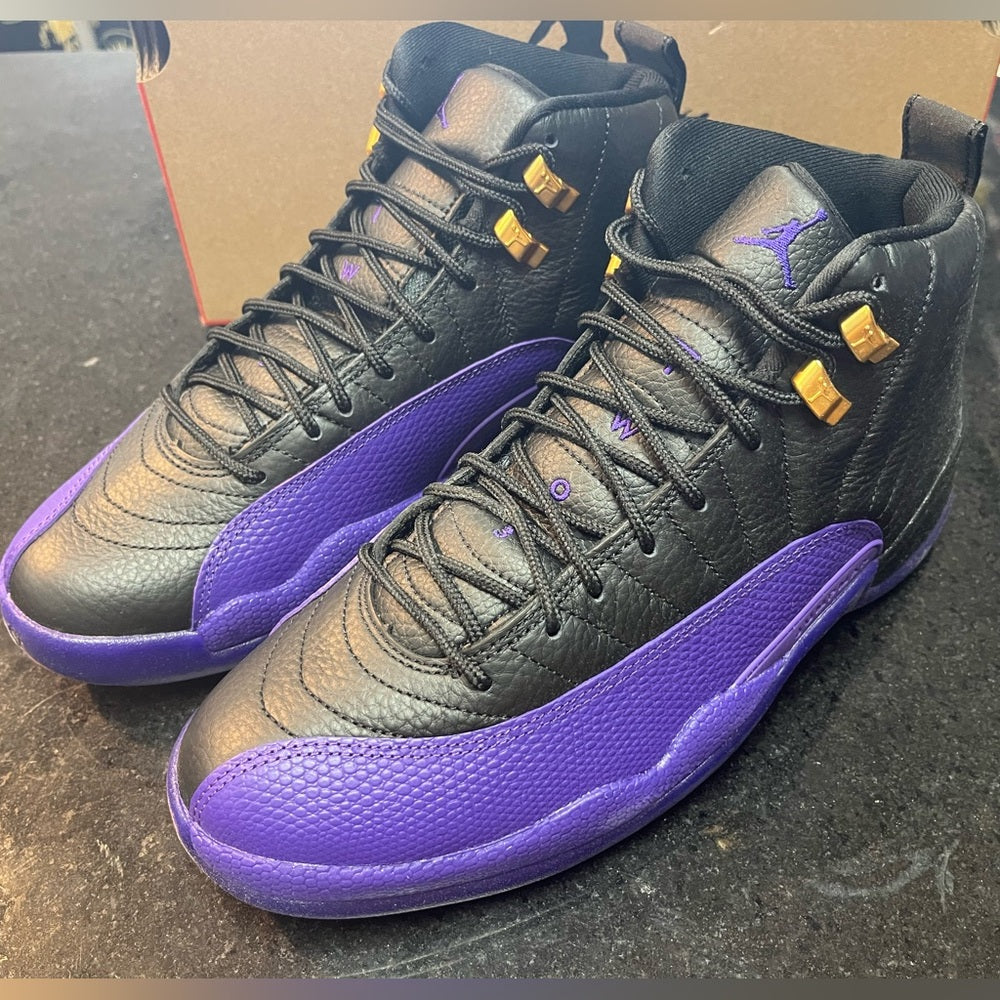 Jordan Retro 12 purple & black Sz various
