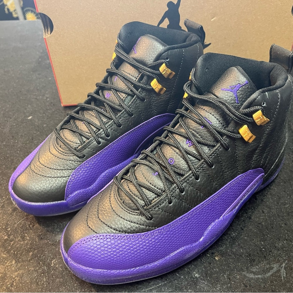Jordan Retro 12 purple & black Sz various