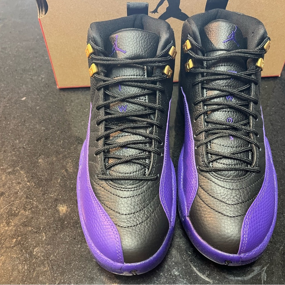 Jordan Retro 12 purple & black Sz various