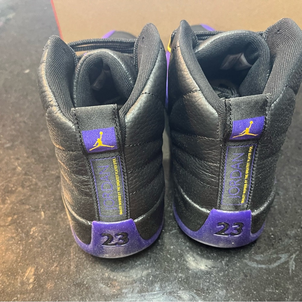 Jordan Retro 12 purple & black Sz various