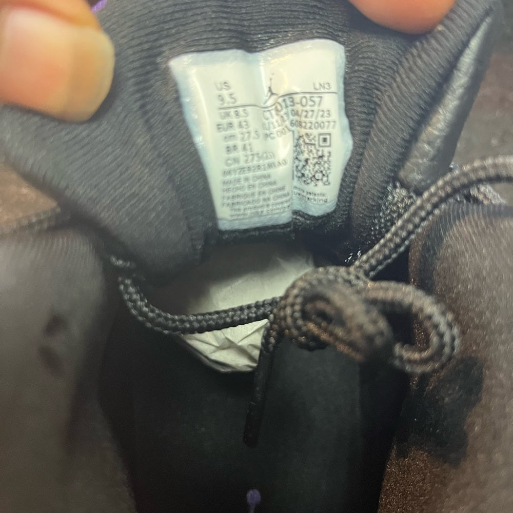 Jordan Retro 12 purple & black Sz various