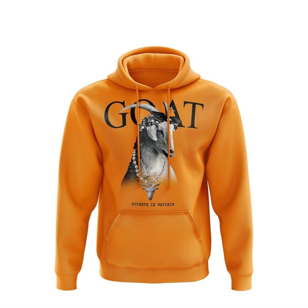 Sz Various Goat Hoodies orange