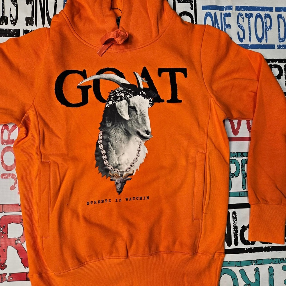Sz Various Goat Hoodies orange