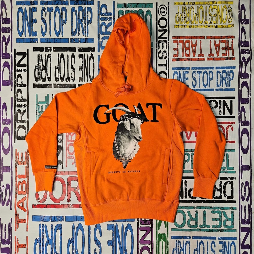 Sz Various Goat Hoodies orange