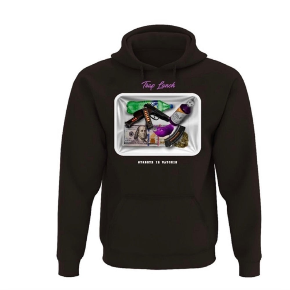 Trap lunch hoodie Sz various