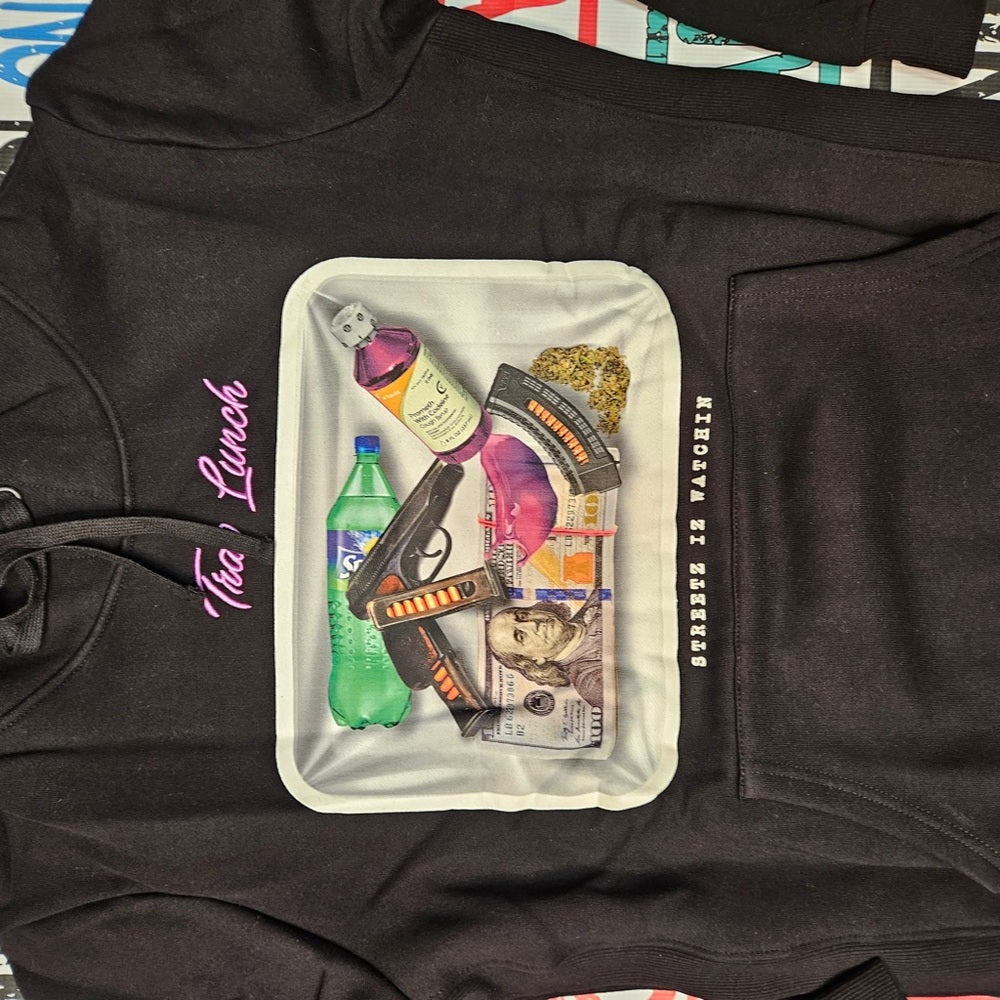 Trap lunch hoodie Sz various
