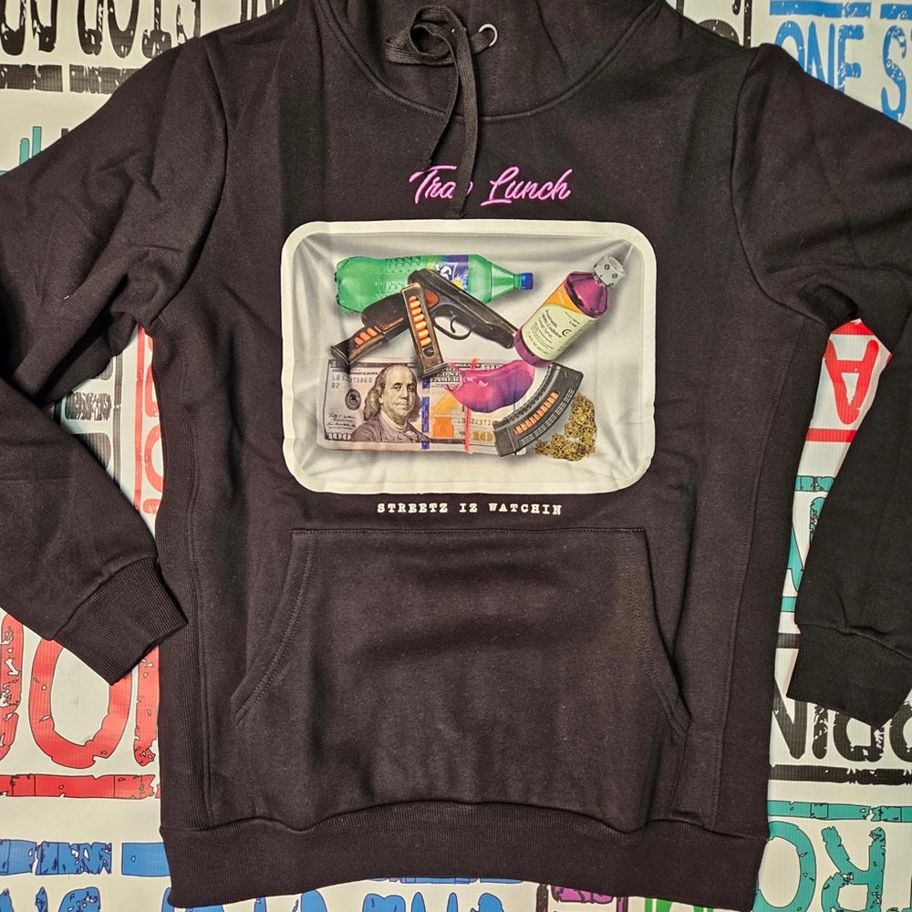 Trap lunch hoodie Sz various
