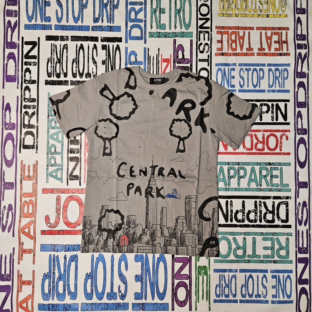 Sz Various Gray Central Park Tee