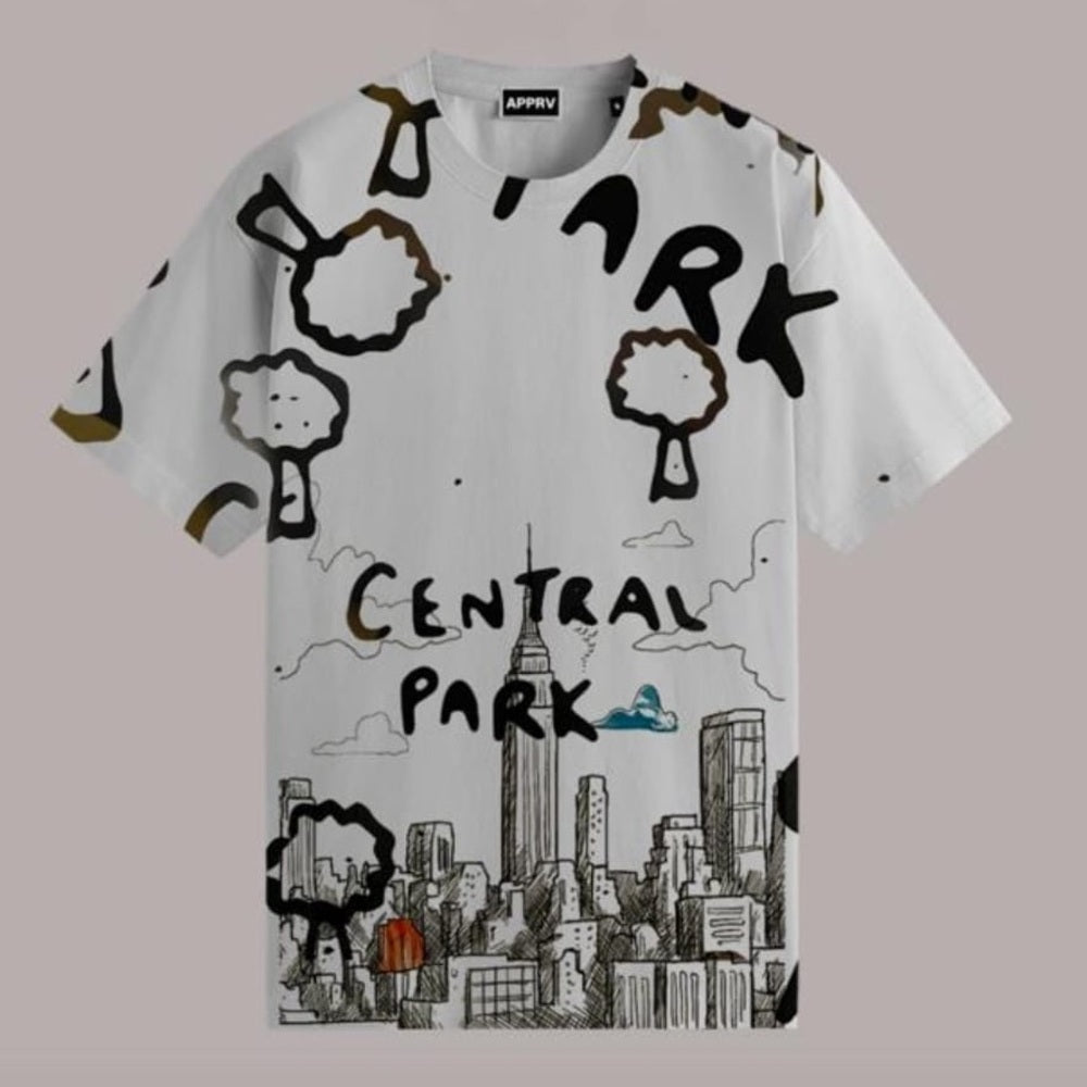 Sz Various Gray Central Park Tee
