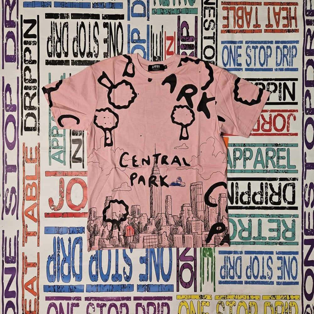 Sz Various pink Central Park Tee
