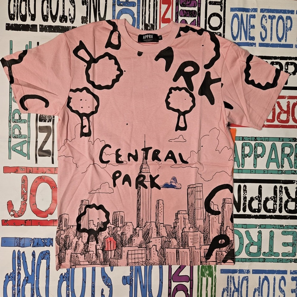 Sz Various pink Central Park Tee