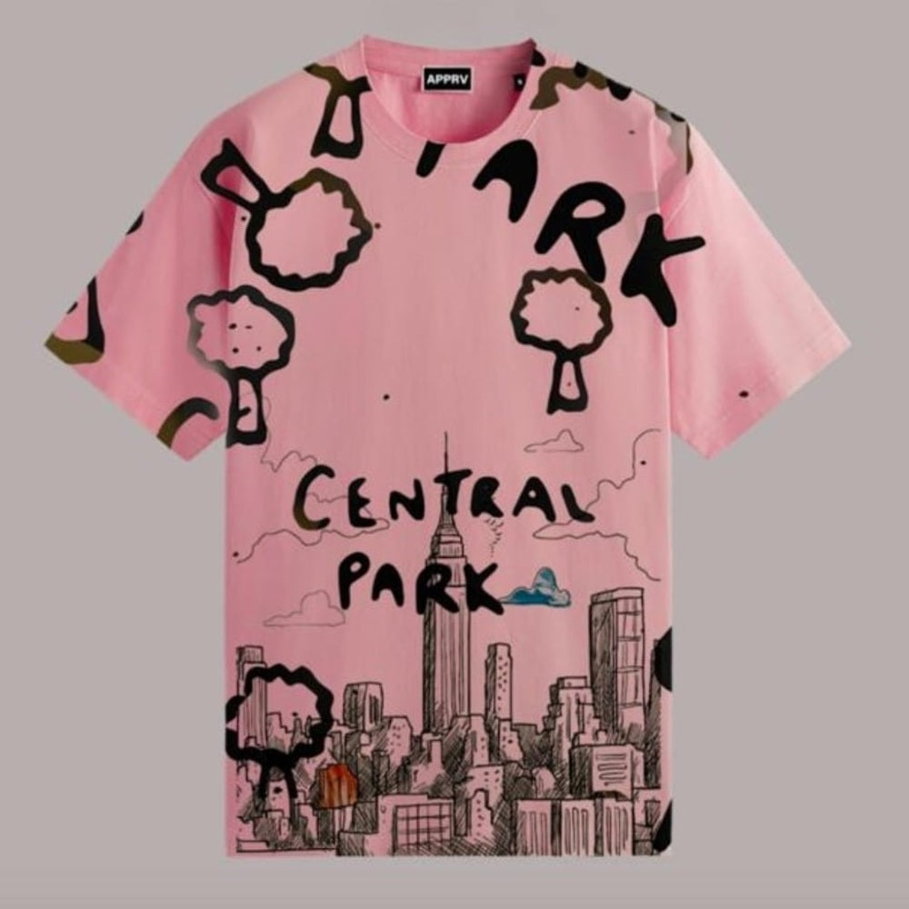 Sz Various pink Central Park Tee