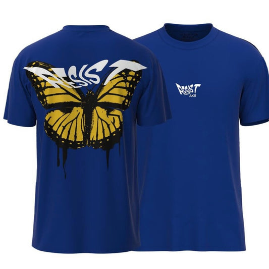 Resist graphic tee sz Various