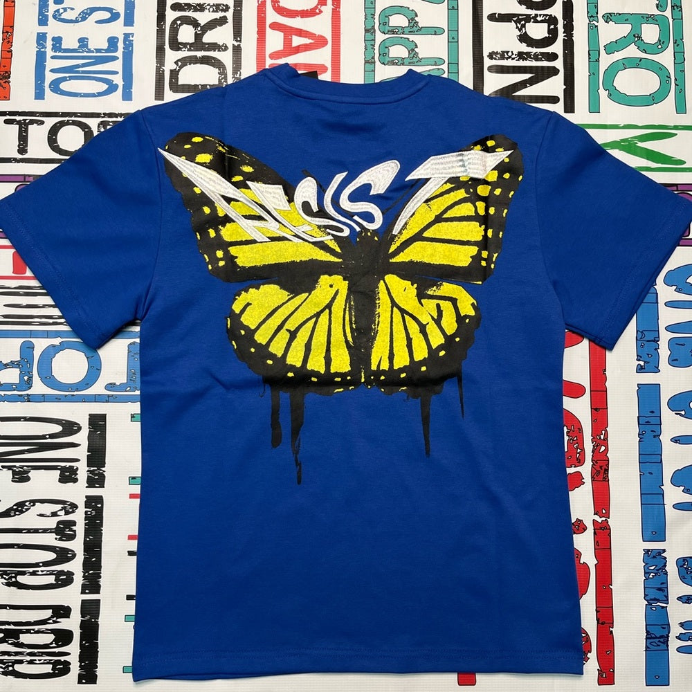 Resist graphic tee sz Various
