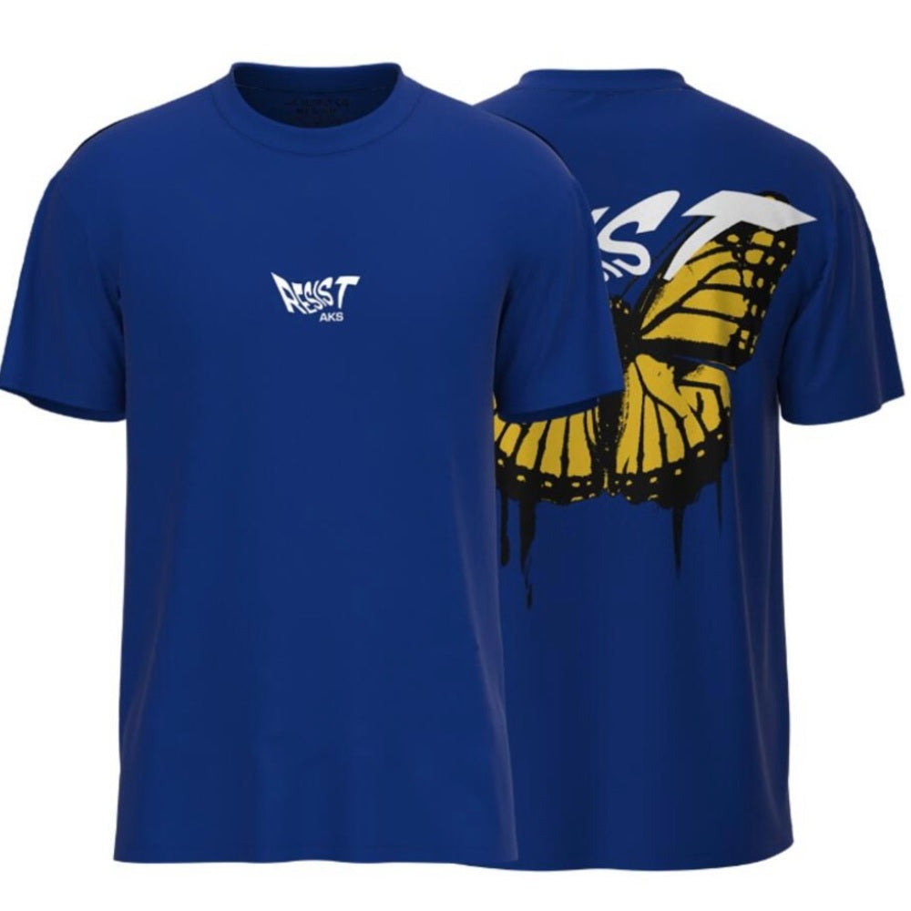 Resist graphic tee sz Various