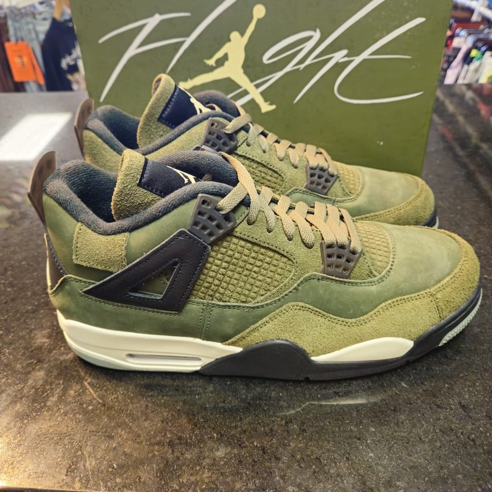 Nike Air Jordan 4 Retro SE Craft Medium Olive sz 12