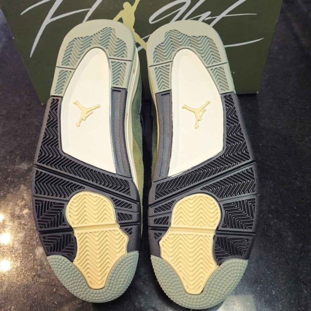 Nike Air Jordan 4 Retro SE Craft Medium Olive sz 12