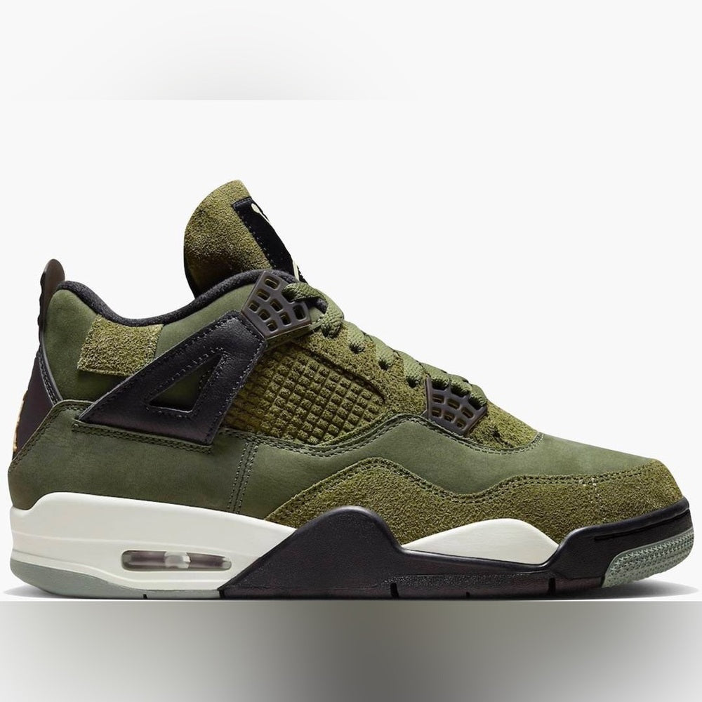 Nike Air Jordan 4 Retro SE Craft Medium Olive sz 12