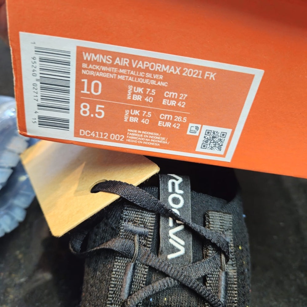 Nike Vapor Max Flyknit unisex Sz 8.5 M Sz 10W