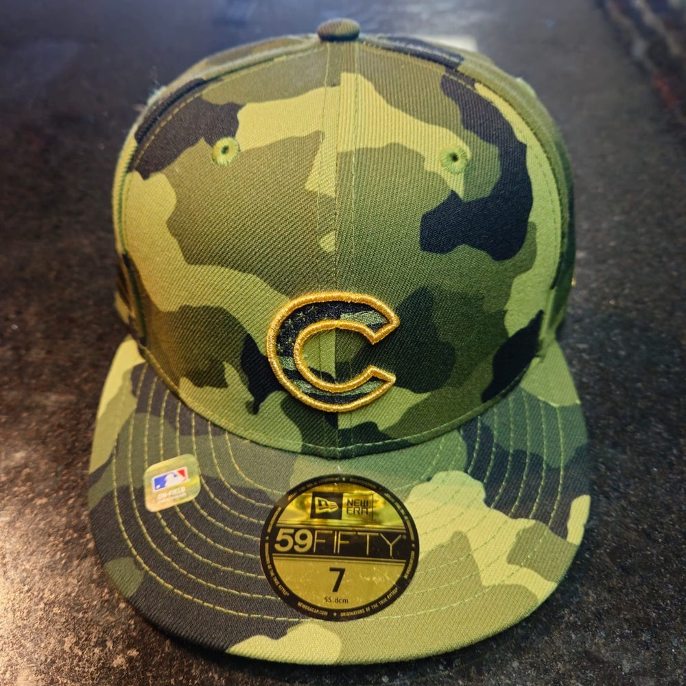 Sz Various Fitted cap camo Chicago Cubs