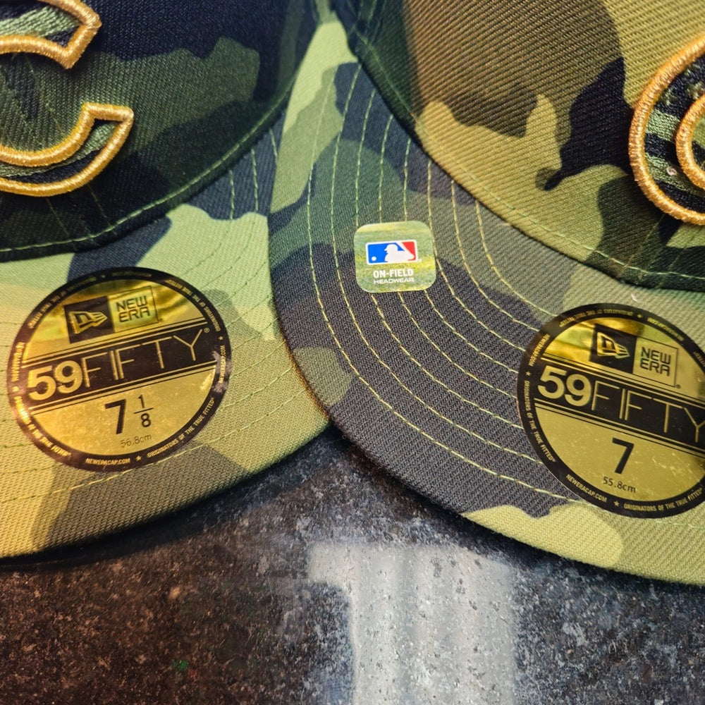 Sz Various Fitted cap camo Chicago Cubs