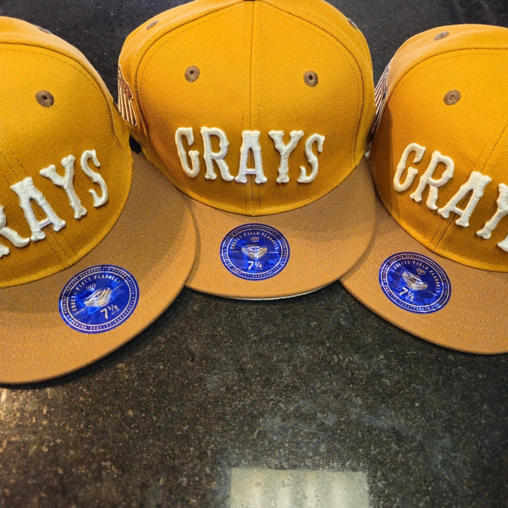 Sz Various Fitted cap brown grays