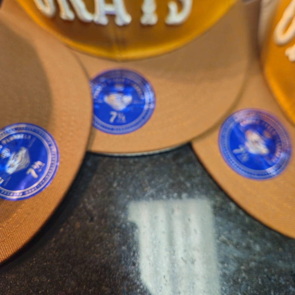 Sz Various Fitted cap brown grays