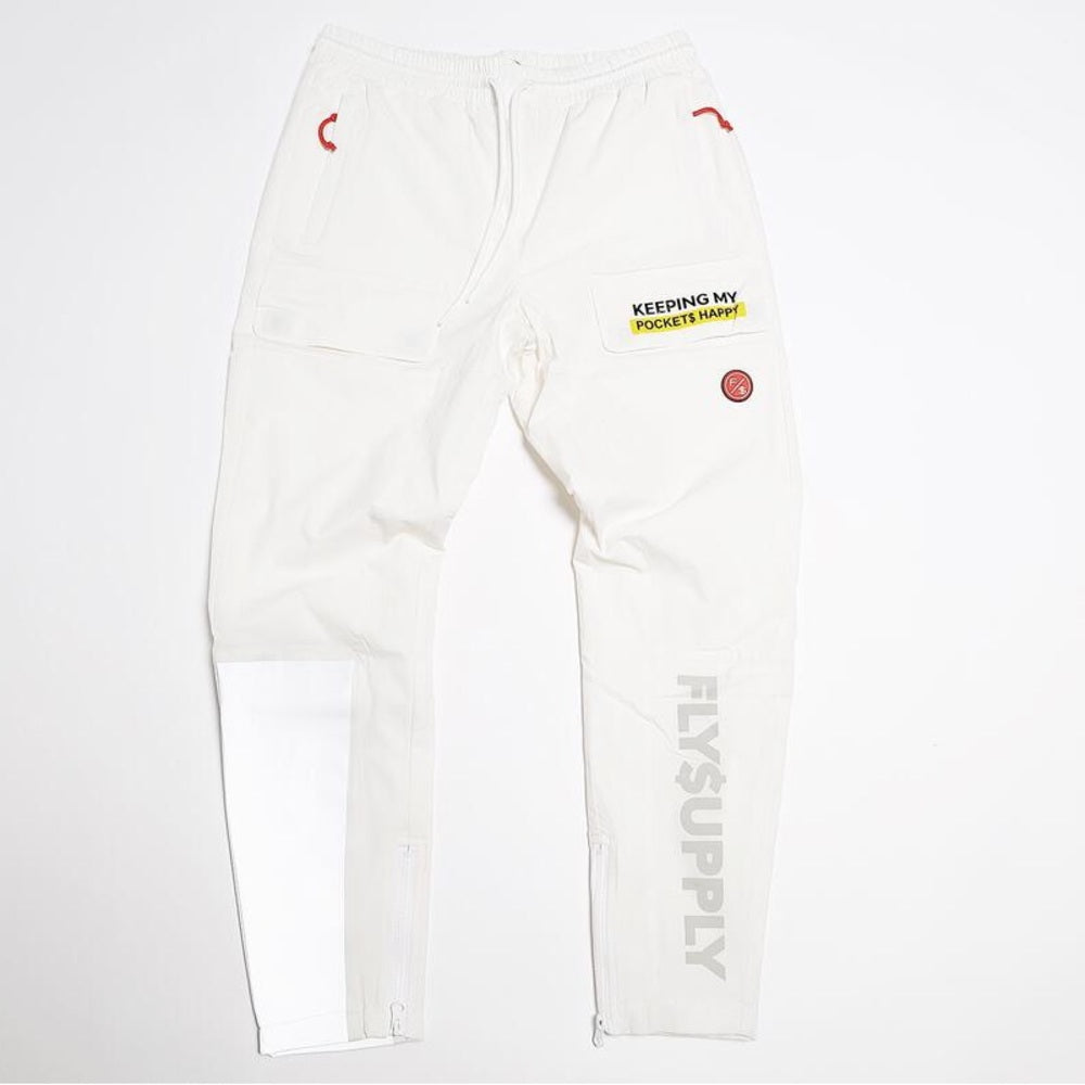 Fly supply wind breaker sweat pants Sz various