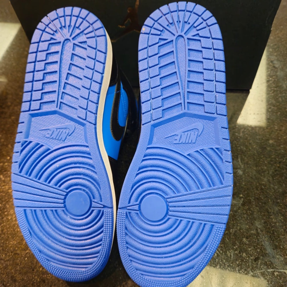 Air Jordan 1 Mid blue/black sz 10 NWB