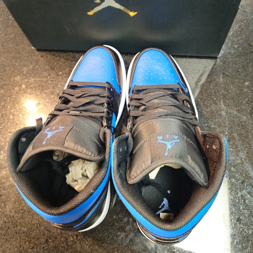 Air Jordan 1 Mid blue/black sz 10 NWB
