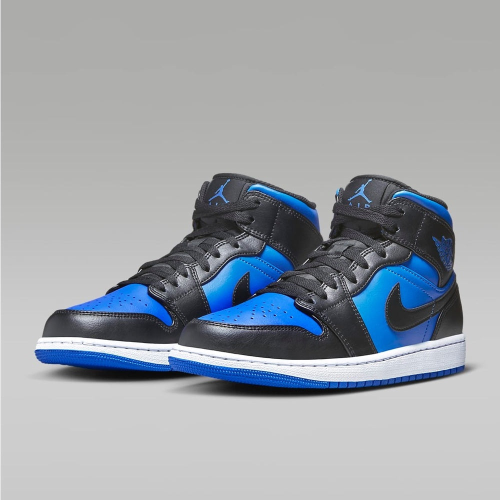Air Jordan 1 Mid blue/black sz 10 NWB