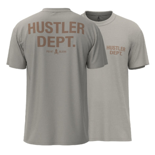 Hustler Dept Buff Tee print size various