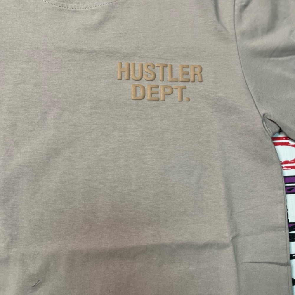 Hustler Dept Buff Tee print size various