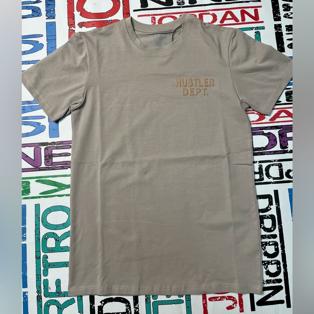 Hustler Dept Buff Tee print size various