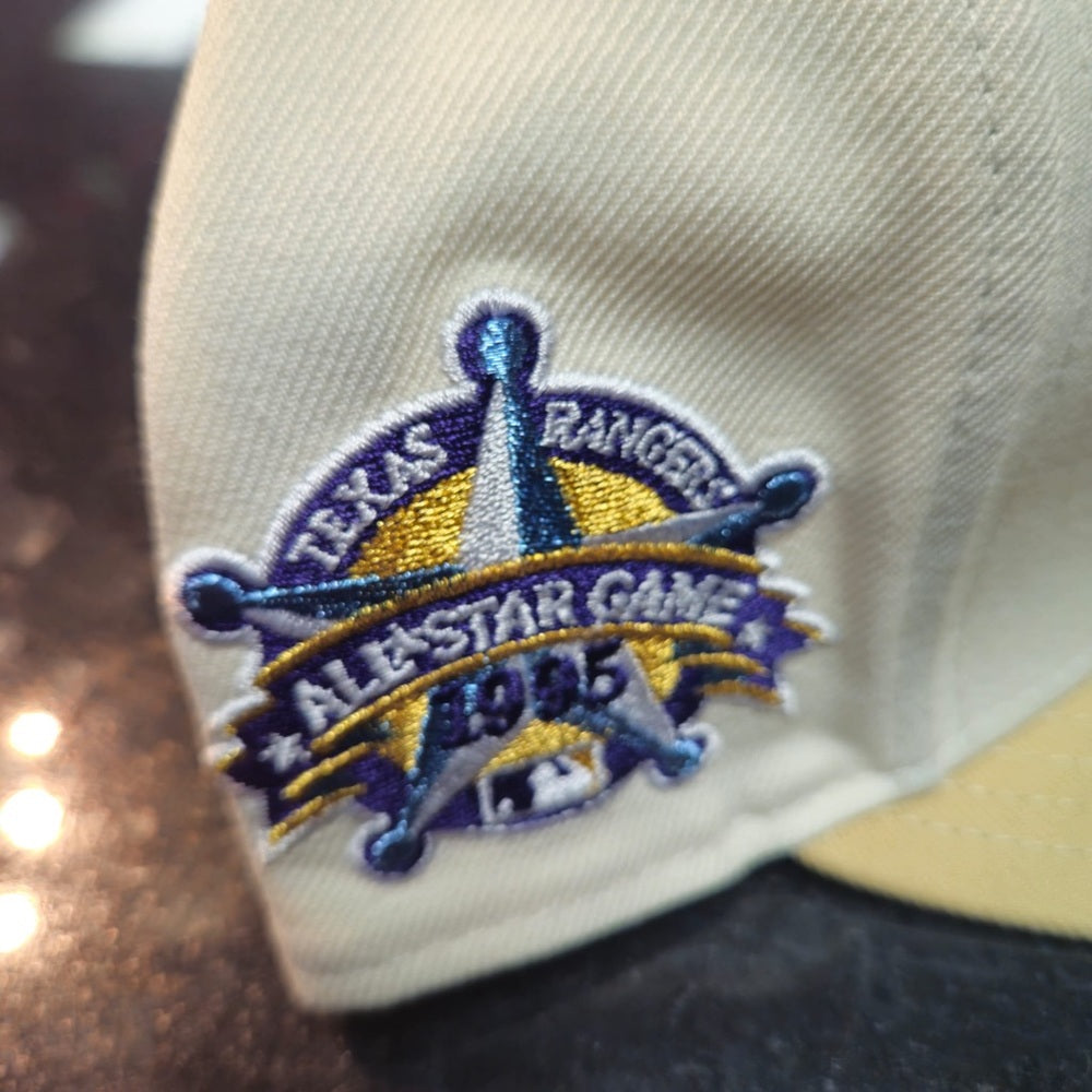 Texas Rangers fitted cap sz &