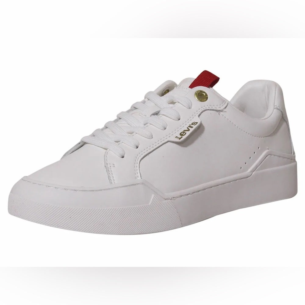 Sz various Levi's Men's 521-XX-Essential Sneakers Low Top White Mono